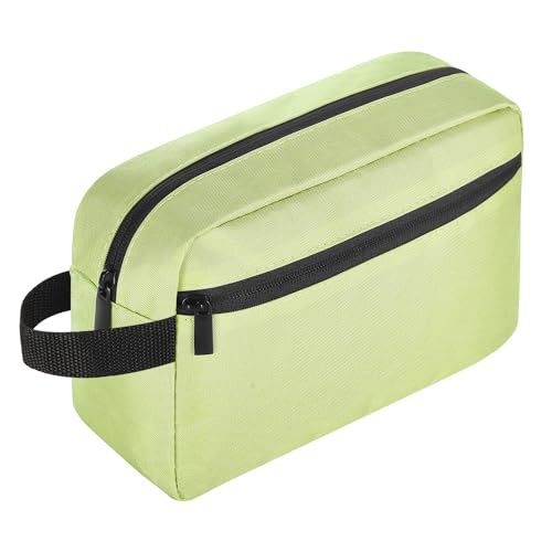 Icramsy Travel Toiletry bag Toiletry bag for women men Hanging Cosmetic bag Travel accessories for Women Men (Grass green) - color: Grass green