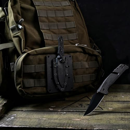 DEERCO Molle Hook and Loop Panel Insert-Tactical Bag Organizer Insert for Kydex Holster,Mag Carrier,Knife sheaths,Flashlight,Tourniquet and More - size: Large