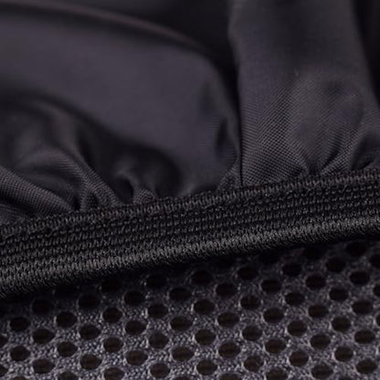 Water Rain Covers for Backpack Rucksack Rain Covers Rainproof Protector with Reflective Strips Bag Rain Covers - color: Black Color-S