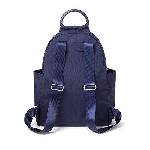 Baggallini Womens With Rfid Phone Wristlet All Day Backpack, Navy, One Size US - color: Navy