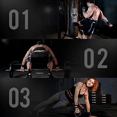 INNSTAR Vertical Jump Trainer for Volleyball Basketball Home Gym, Jump Machine Resistance Bands, Easy to Carry, Adjustable Jump Training Equipment - color: Camouflage-225LB