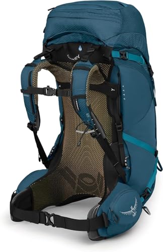 Osprey Atmos AG 50L Men's Backpacking Backpack - color: Venturi Blue, size: Small-Medium
