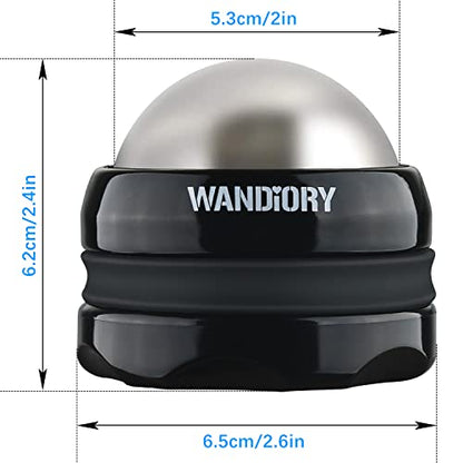 Ice Roller Ball, Cryosphere Cold Massage Roller Ball, Hot/Cold Therapy, Myofascial Release, Muscle Recovery, Trigger Point & Deep Tissue Muscle Relief, for Neck, Back, Shoulders, Arms, Legs, Foot etc - style: 1 - Pack - Ice Ball