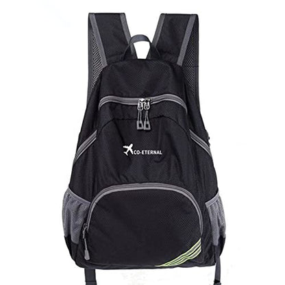 Geboldil Men's and women's waterproof backpack traveling backpack - color: Black