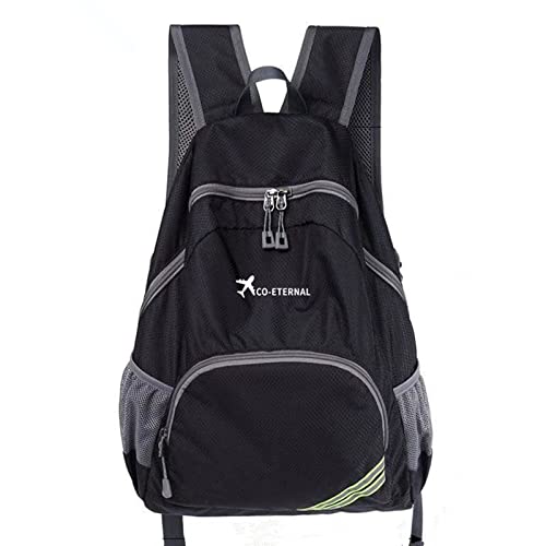 Geboldil Men's and women's waterproof backpack traveling backpack - color: Black