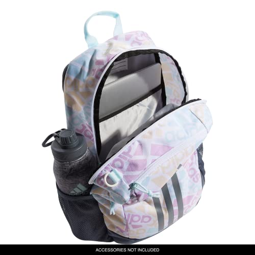 adidas Young BTS Creator 2 Backpack DISCONTINUED - color: Adi Multi Collage/Onix Grey/Almost Blue