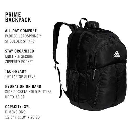 Prime 6 Backpack - color: Black/White