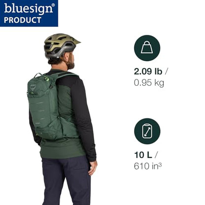 Osprey Raptor 10L Men's Mountain Biking Backpack with Hydraulics Reservoir, Black - color: Black