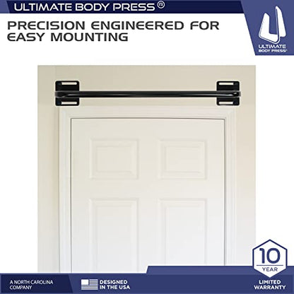 Ultimate Body Press Wall Mounted Doorway Pull Up Bar - style: Classic Straight Bar