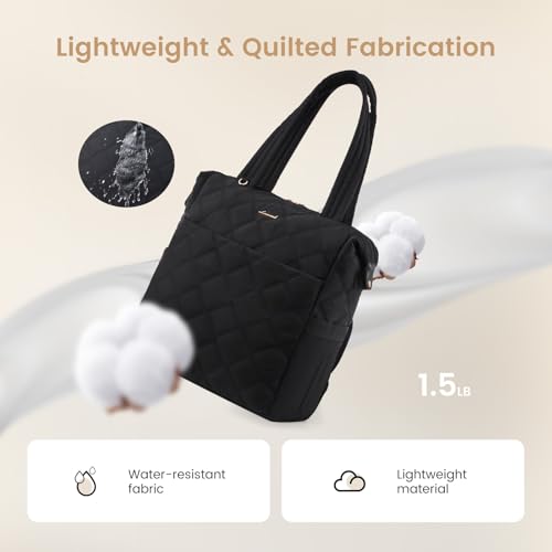 LOVEVOOK Diaper Bag Backpack,Diaper Bag Tote for Mom Dad with Changing Pad,Insulated Pockets, Convertible Mom Backpack with Pacifier Case（Black & Brown） - color: Black & Brown
