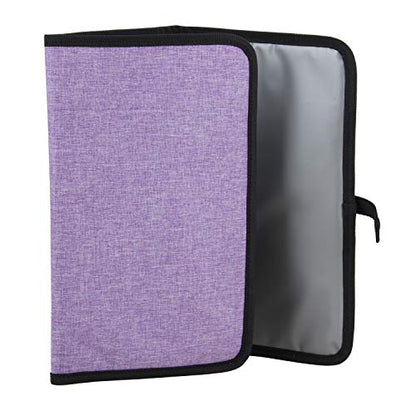 BODHI The Baby Athleisure Tech Diaper Bag Backpack with removable changing pad, Unisex, for Moms and Dads - Purple Chambray - color: Purple