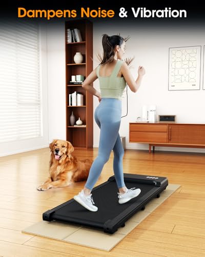 Treadmill Walking Pad Mat for Carpet, for Hardwood Floors, 68x24 Mat for Under Treadmill/Walking pad/Bike on Carpet, 1/4" Thick Exercise Equipment Mat, No Slip, Noise Shock Absorption (Beige) - size: 68"L x 24"W x 0.2"Th