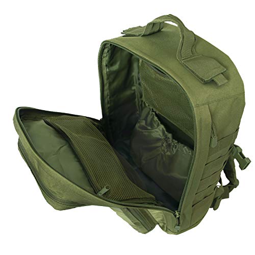 Rothco Fast Mover Tactical Backpack - Outdoor Hiking Pack for EDC Essential Gear (Olive Drab) - color: Olive Drab