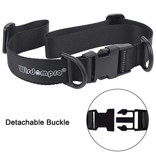 Wisdompro 2 Pack Backpack Chest Straps, Heavy Duty Adjustable Backpack Sternum Strap Belt with 12 Pieces Zipper Pulls - Black