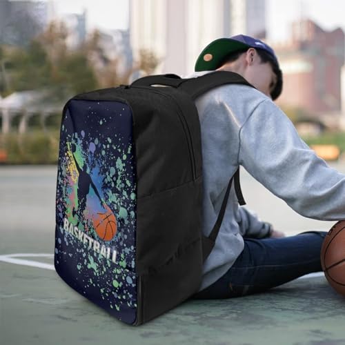 Basketball Backpack With Separate Ball Compartment And Shoes Fit Basketball Volleyball Football - color: Hoopster