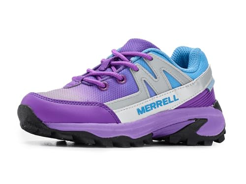 Merrell Unisex-Child Moab Speed 2 FST Waterproof (Little Kids/Big Kids) - color: Purple, size: 13 Big Kid