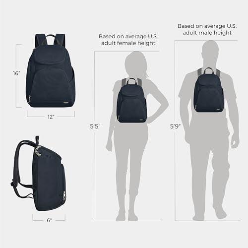 Travelon Anti-Theft Classic Backpack - color: Midnight
