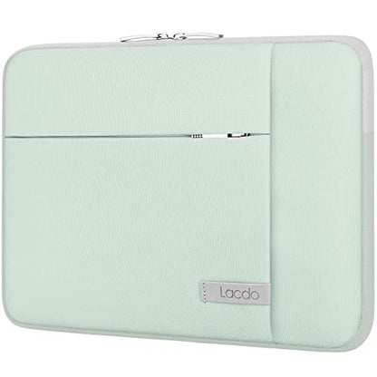 Lacdo 13 inch Laptop Sleeve Case for 13 inch MacBook Air M5 A3449 (2026), M4 A3240 2025, M3 A3113, M2 A2681, M1 A2337 | 13" MacBook Neo A18 Pro A3404 (2026) | iPad Air/Pro 13 M5 Computer Bag, Green - color: Green, size: New MacBook Air/Neo/Pro 13 Inch