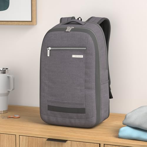 Samsonite Modern Utility Travel Backpack, Charcoal Heather, One Size