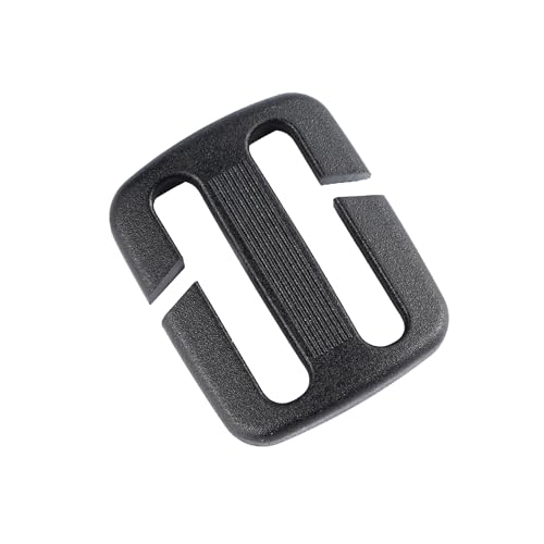 TACNEX Tactical Backpack Strap Clip Removable Webbing Keeper Buckle for Sling Bags Harness MOLLE Military Strap Stays Holder - color: Black