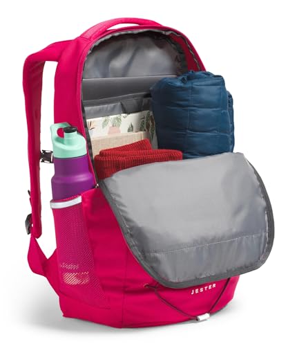 The North Face Women's Jester Everyday Laptop Backpack - Commuter Travel Bag, Laptop Sleeve, Water-Repellent, Lali Guran/Rhododendron, One Size - color: Lali Guran/Rhododendron