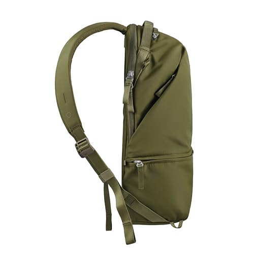 Urth Arkose 20L Backpack – 15” Laptop Bag, Weatherproof + Recycled (Green) - color: Green