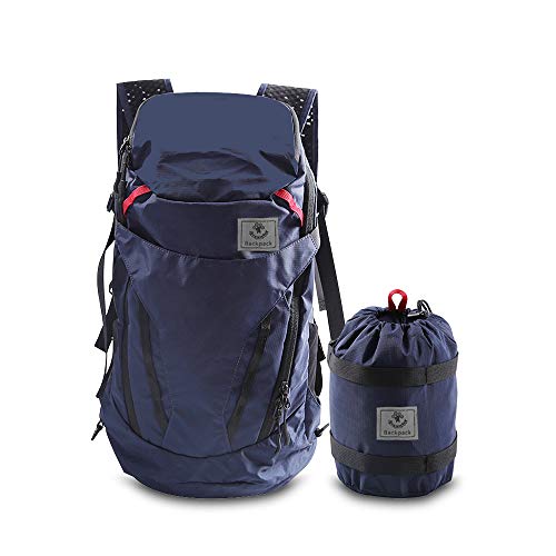 4Monster Hiking Daypack,28L Water Resistant Lightweight Packable Backpack for Travel Camping Outdoor