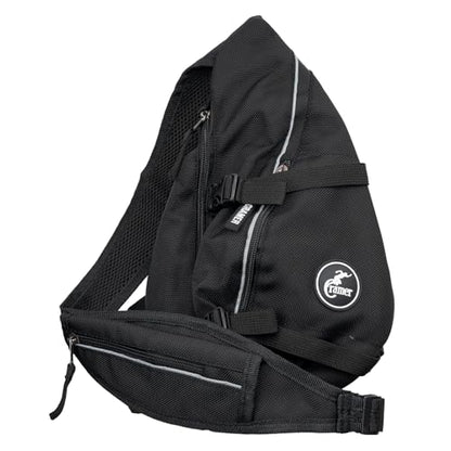 Cramer AT Messenger Pack for Athletic Trainers, Durable Over the Shoulder Sling Bag, Fanny Pack Alternative, Lightweight Training Kit Carries Essential Supplies, Including Tape and Scissors, Empty - style: Regular
