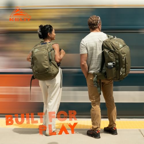 Kelty | Redwing Traveler Backpacks, Travel Pack for Adventure Travel - color: Burnt Olive, size: 30L