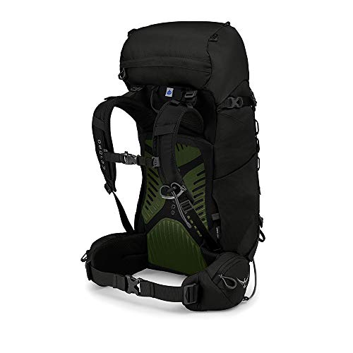 Osprey Kestrel 38L Men's Backpacking Backpack, Black, M/L - color: Black, size: Medium-Large