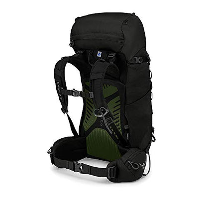 Osprey Kestrel 38L Men's Backpacking Backpack, Black, M/L - color: Black, size: Medium-Large