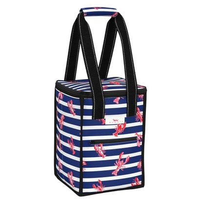 SCOUT Pleasure Chest - Soft, Lightweight, Insulated Cooler, Fits 5 Wine Bottles, Cooler for Beach, Pool, Boat, and Picnics - color: Catch of the Day