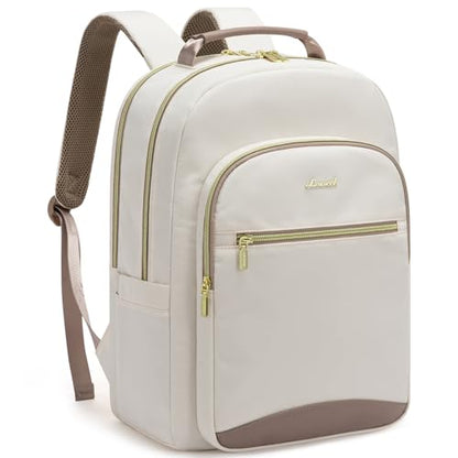 LOVEVOOK Laptop Backpack for Women, 15.6 Inch Work Business Backpack Purse for Teacher, Waterproof Nurse Bag College Bookbag for School, Casual Personal Item Travel Bag College Daypack