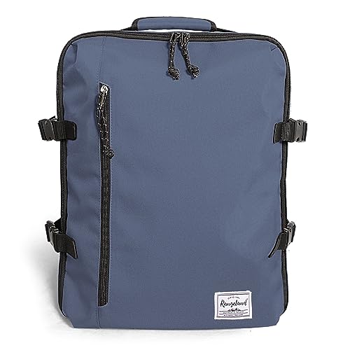 Small Carry-on Personal Item Backpack with luggage strap, Laptop Backpack for Men and Women, Business Travel Gym Sport, Pewter - color: Pewter