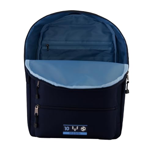 Messi Lifestyle Backpack, Bookbag with Pockets & Adjustable Straps