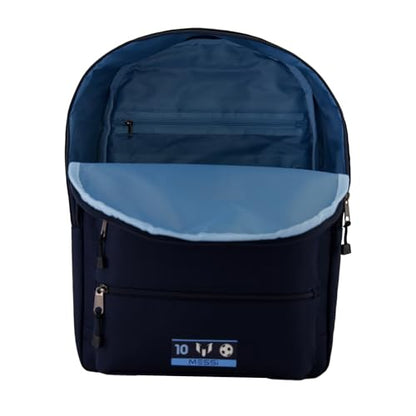 Messi Lifestyle Backpack, Bookbag with Pockets & Adjustable Straps