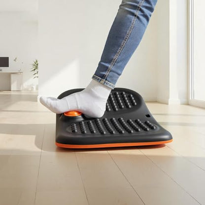 VEVOR Balance Board, Wobble Board Trainer for Adults, Premium Balance Training Equipment Rocker, Compact & Lightweight for Core Workouts, Standing Desk Exercise, Home Gym, Office, Workstation, Black