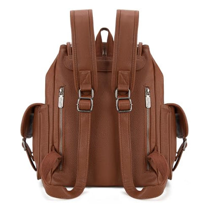 Montana West Wrangler Backpack Purse for Women Hair-on Cowhide Backpacks Western Travel Bags - color: Cowhide Brown