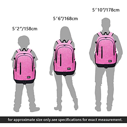 rickyh style School Backpack Travel Bag for Men & Women Lightweight College Back Pack with Laptop Compartmen - color: 01nfen
