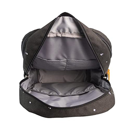 KAUKKO Laptop Backpack for Unisex Casual Daypack Fits 15.6" Laptop (09-BLACK) - color: 09-black