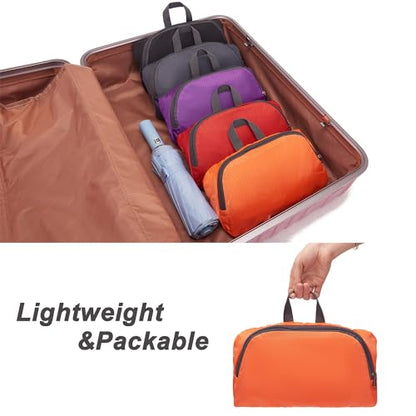 YZAOLL 30L Hiking Backpack Lightweight Day Packs, Packable Backpack for Women Men Travel Camping Vacation,Orange - color: E-lorange
