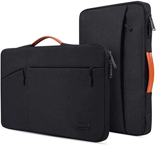 17.3 inch Laptop Case Briefcase Bag for HP 17 17.3 Laptop, HP Pavilion 17/ Envy 17T/ PROBOOK 17, Dell Inspiron 17, Lenovo Ideapad L340 17.3, Acer Aspire 17, ASUS VivoBook 17 Laptop Sleeve,Black - color: Black, size: 17-17.3 Inch