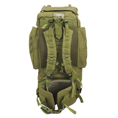 M MCGUIRE GEAR Tactical Backpack, 100L Molle Bug Out Bag, Large Army Rucksack, Heavy Duty Hiking Pack, Outdoor Camping Backpack, Survival Essential and Go Bag