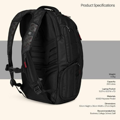 OGIO Renegade Backpack (Renegade, Black Pindot) - color: Black Pindot, style: Renegade