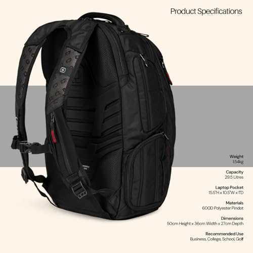 OGIO Renegade Backpack (Renegade, Black Pindot) - color: Black Pindot, style: Renegade