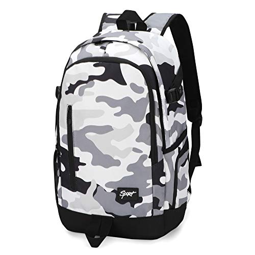 rickyh style School Backpack Travel Bag for Men & Women Lightweight College Back Pack with Laptop Compartmen - color: 01qhui
