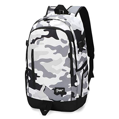 rickyh style School Backpack Travel Bag for Men & Women Lightweight College Back Pack with Laptop Compartmen - color: 01qhui
