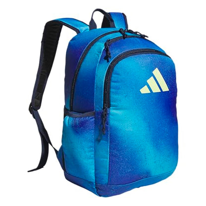 adidas Kids Affiliate Backpack – School Bag for Girls and Boys, 27L, Spray Gradient Team Royal Blue/Frozen Lemon Yellow, OSFA - color: Spray Gradient Team Royal Blue/Frozen Lemon Yellow