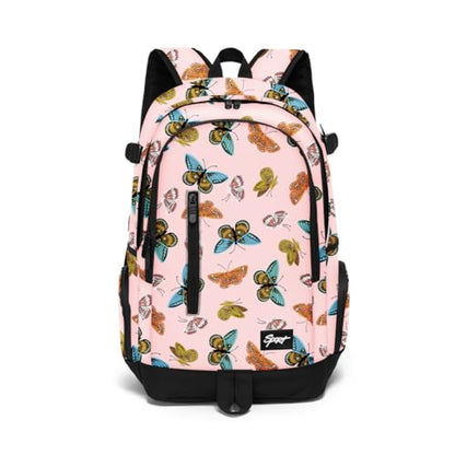 rickyh style School Backpack Travel Bag for Men & Women Lightweight College Back Pack with Laptop Compartmen - color: 01fhd
