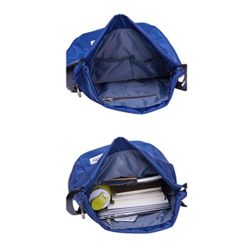 KAUKKO Drawstring Sports Backpack Gym Yoga Bag Shoulder Rucksack for Men and Women(3031-2-BLUE) - color: Blue3031-2